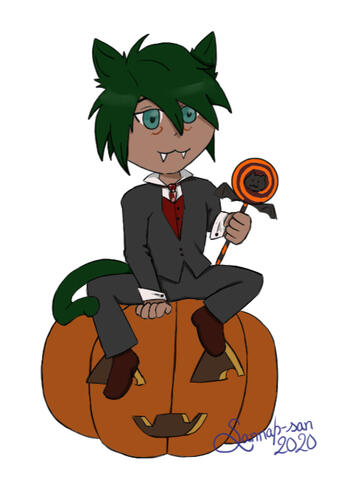 Halloween Daijin (Character belongs to a friend.)